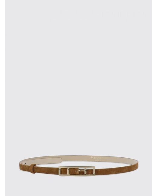 Fabiana Filippi White Suede Belt