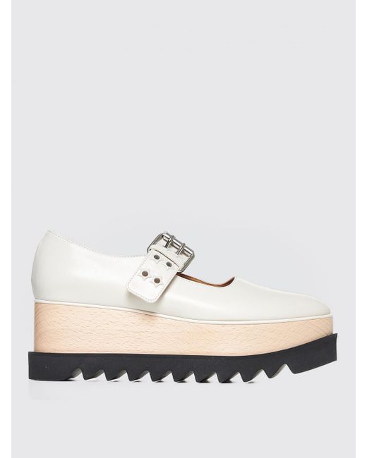 Stella McCartney White Ballet Flats