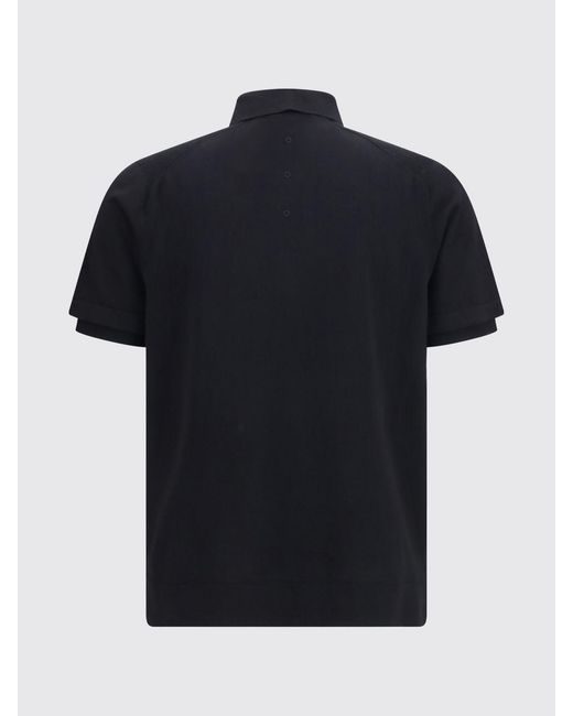 Premiata Black Polo Shirt for men