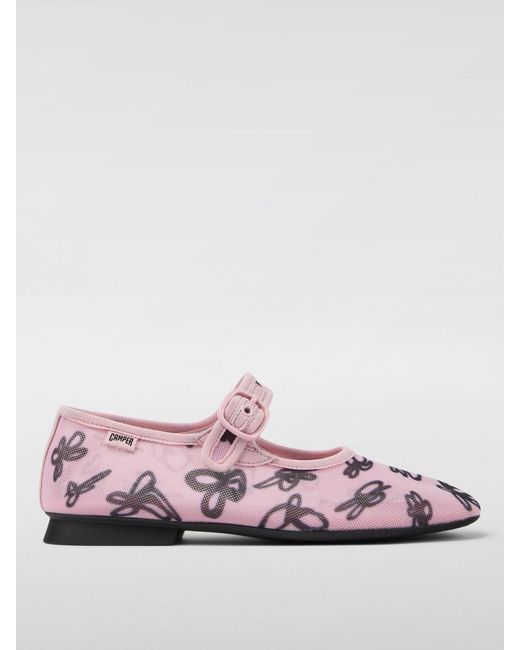 Camper Pink Casi Myra Ballerinas