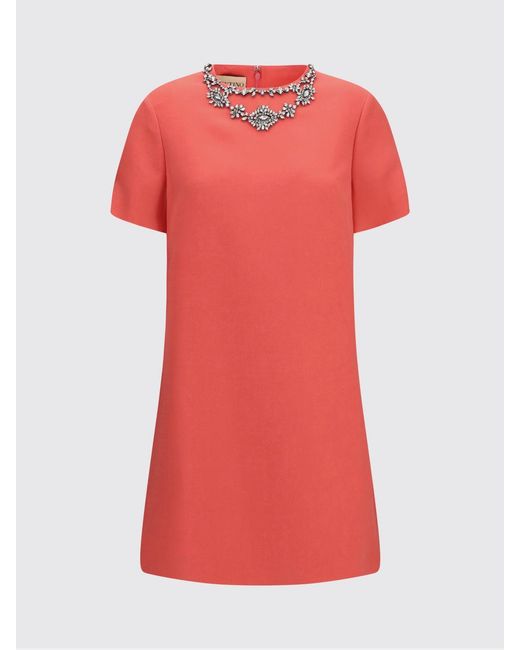 Valentino Pink A-Line Mini Dress