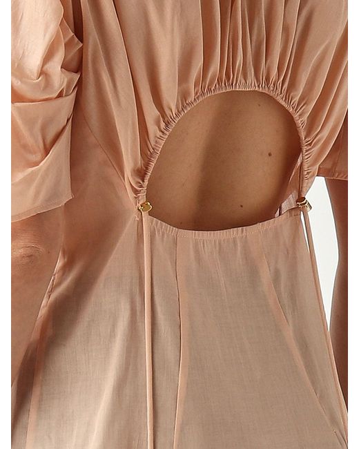 Elisabetta Franchi Natural Cotton Shirt