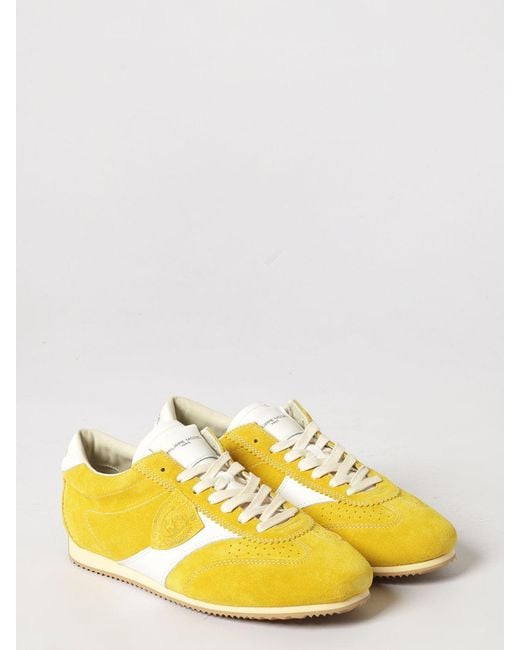 Baskets Planche En Daim Philippe Model pour homme en coloris Yellow