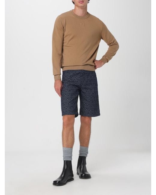 Pull Homme Fendi pour homme en coloris Blue