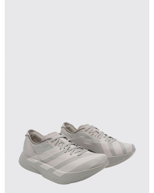 Y-3 White Adios Pro 4 Mesh Sneakers for men