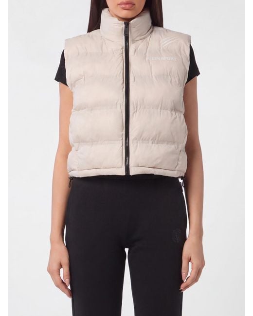 Philipp Plein Blue Padded Nylon Vest
