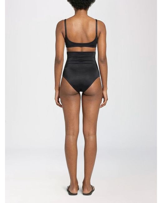 Courreges Black CourrÈ Ges Stretch Polyester One-Piece Swimsuit