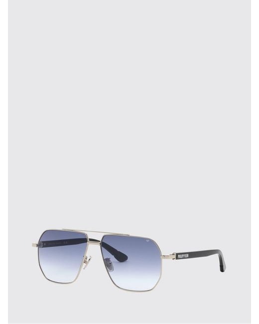 Philipp Plein White Sunglasses for men