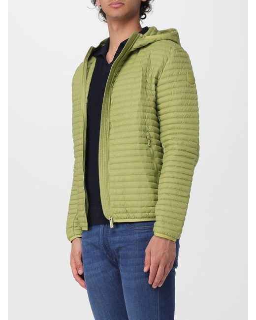 Colmar Green Ultra Light Padded Nylon Down Jacket for men