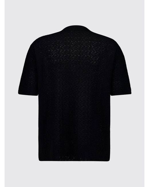 Commas Black T-Shirt for men