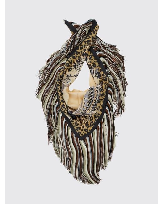 Etro White Neck Scarf