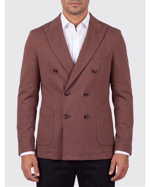 Circolo 1901 Red Double Breasted Blazer for men