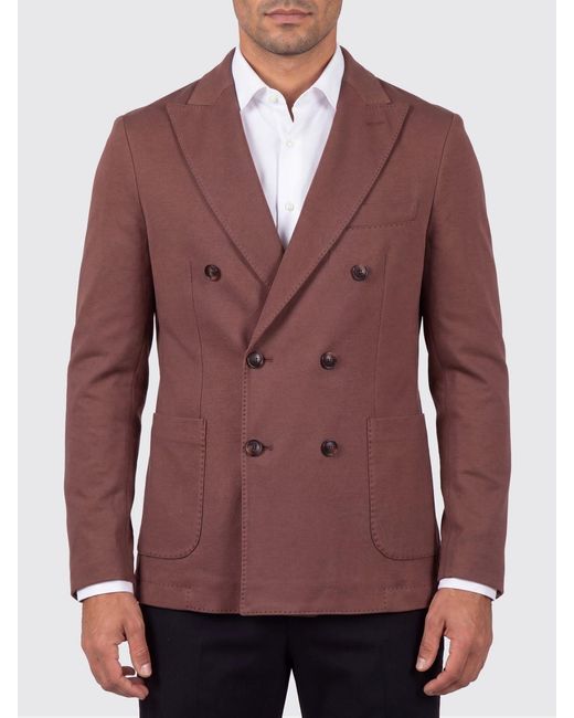 Circolo 1901 Red Double Breasted Blazer for men