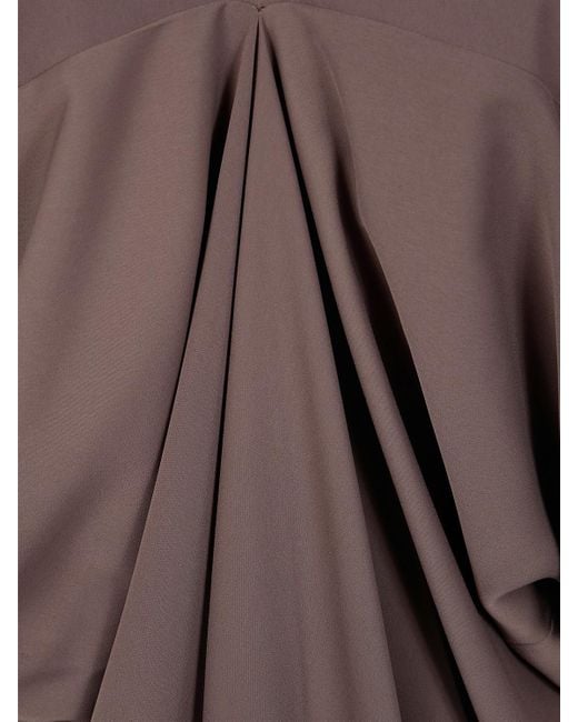 MM6 by Maison Margiela Brown Dress