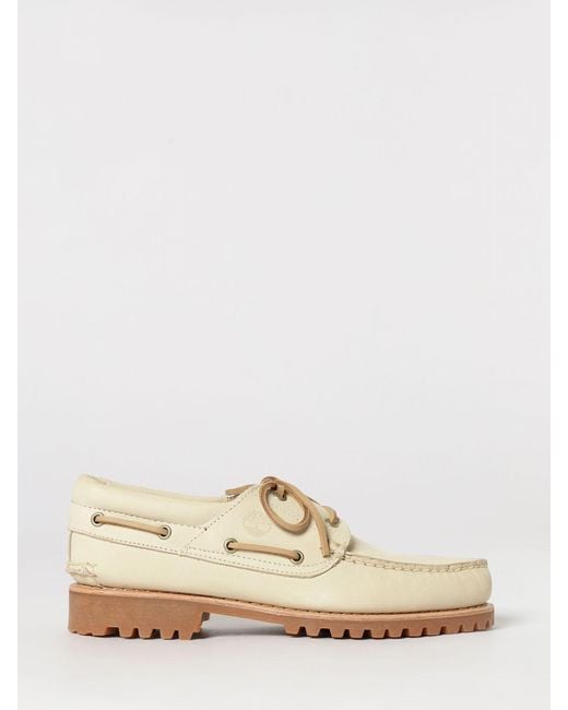 Timberland Natural Authentic Boat 3 Eye Classic Boat Shoes for men