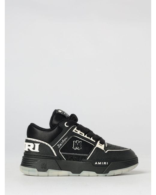 Amiri Black Ma-1 Mesh And Leather Sneakers for men