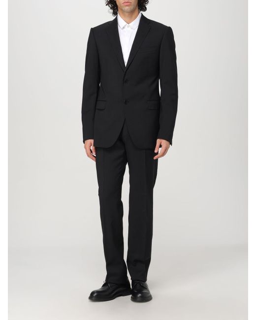 Traje Hombre Emporio Armani de hombre de color Negro Lyst