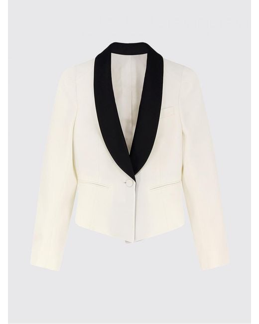McQueen White Wool Blazer