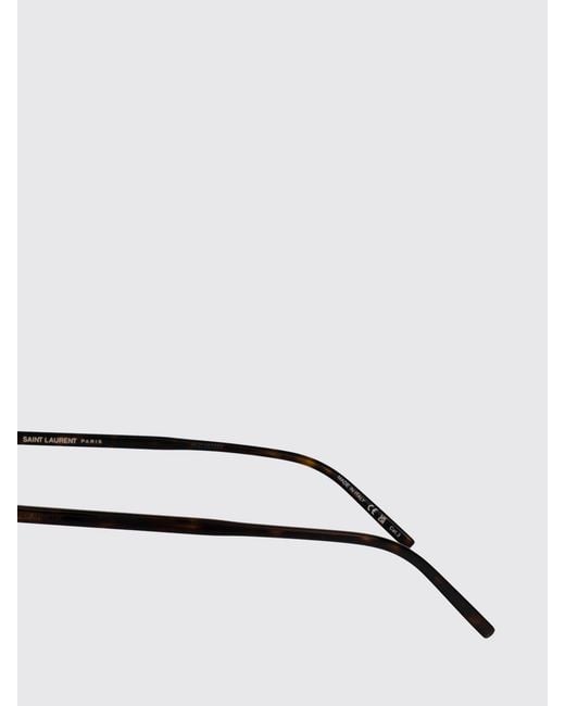 Saint Laurent Black Sl 889 Sulpice Thin Recycled Acetate Sunglasses