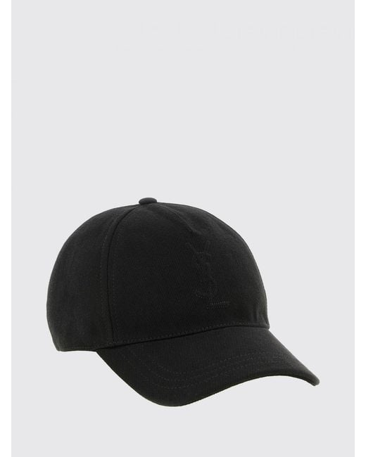Cappello Cassandre di Saint Laurent in Black da Uomo