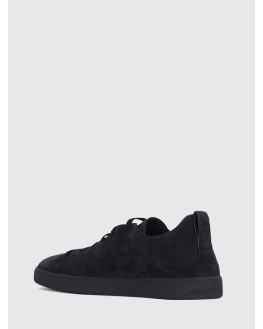 Church's Blue Nubuck Sneakers for men