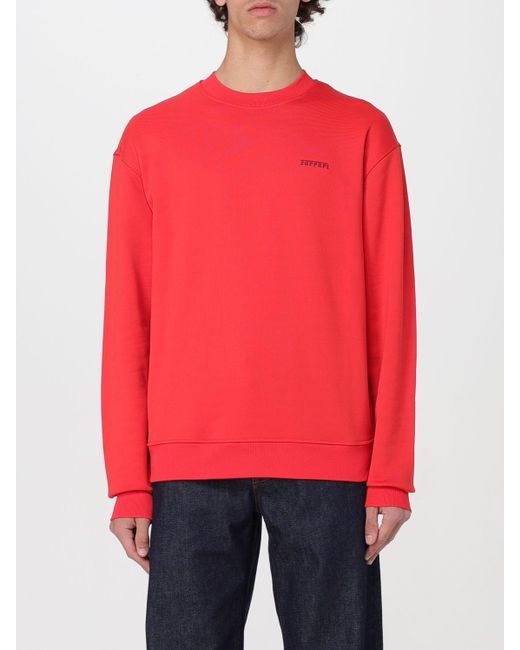 Ferrari Red Sweater for men