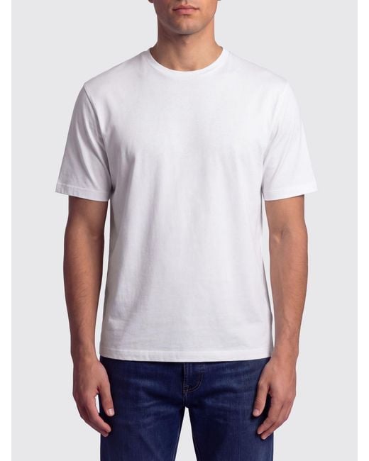 Roberto Collina White Basic Cotton T-Shirt for men