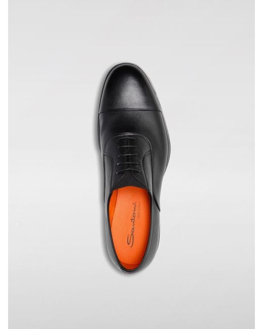 Santoni Schnürschuhe Herren in Black für Herren