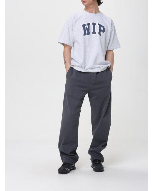 Carhartt Blue Floyde Jersey Jogging Pants for men