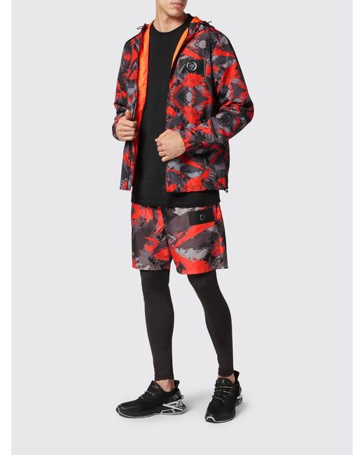Philipp Plein Red Jacket for men