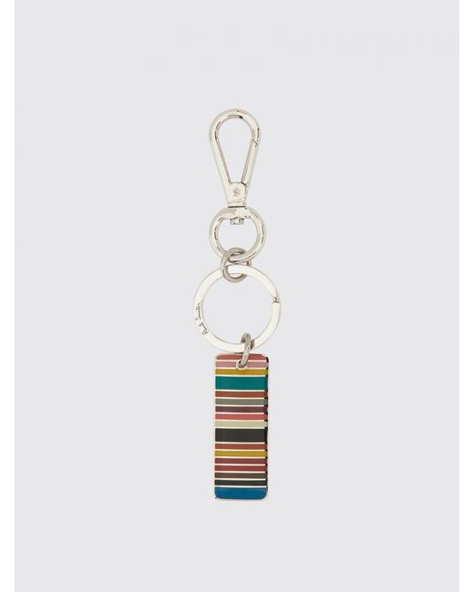 Paul Smith White Keyring for men