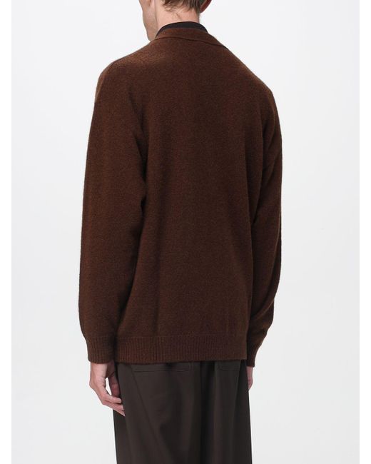 Laneus Brown Cardigan for men