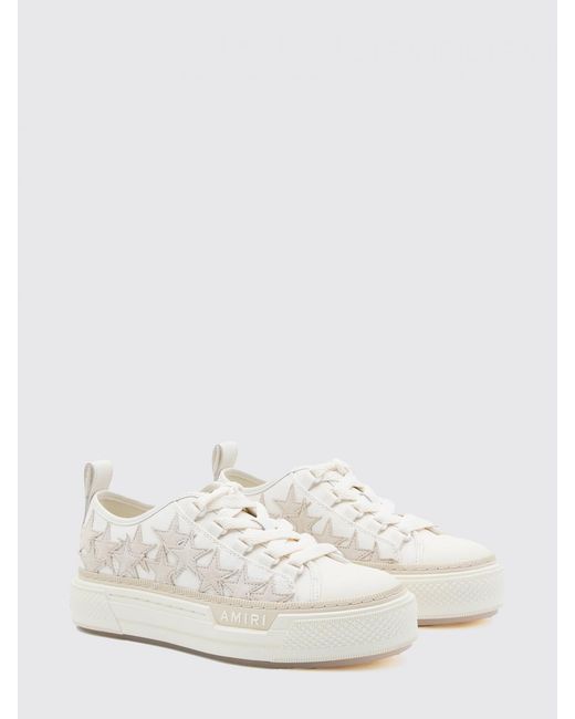 Amiri Natural Stars Court Low-Top Trainers