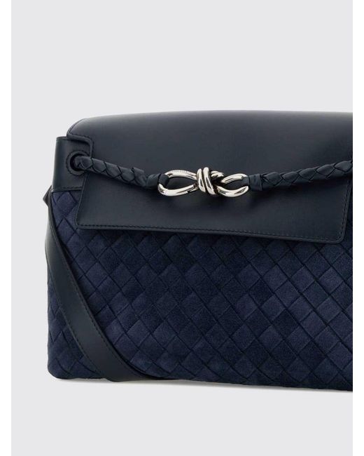 Bottega Veneta Blue Shoulder Bag for men