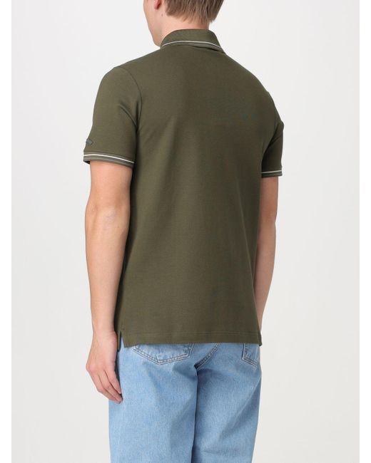 Paul & Shark Green Polo Shirt for men