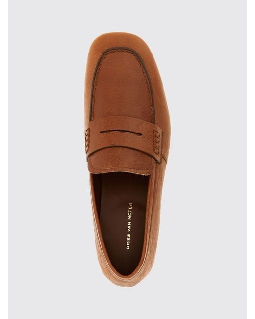 Dries Van Noten Brown Loafer