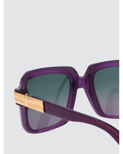 Cazal White Rectangular Sunglasses for men