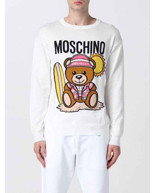 Moschino Autunno Inverno 19/20 t-shirt moschino couture bianca e oro - 0719  5540 1002