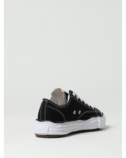 Maison Mihara Yasuhiro Black Peterson Canvas Sneakers for men