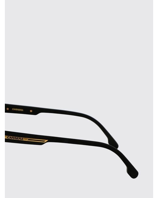 Carrera Black Rectangular Aviator Sunglasses for men