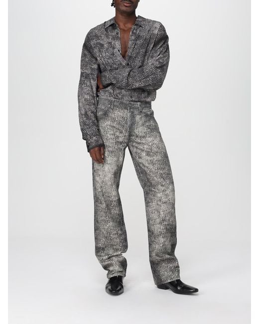 Just Cavalli Gray Shirt for men