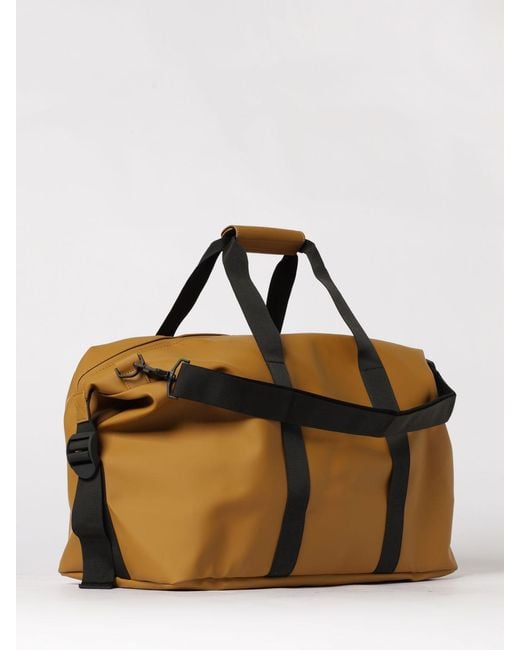 Rains Brown Hilo Weekend Duffel Bag for men