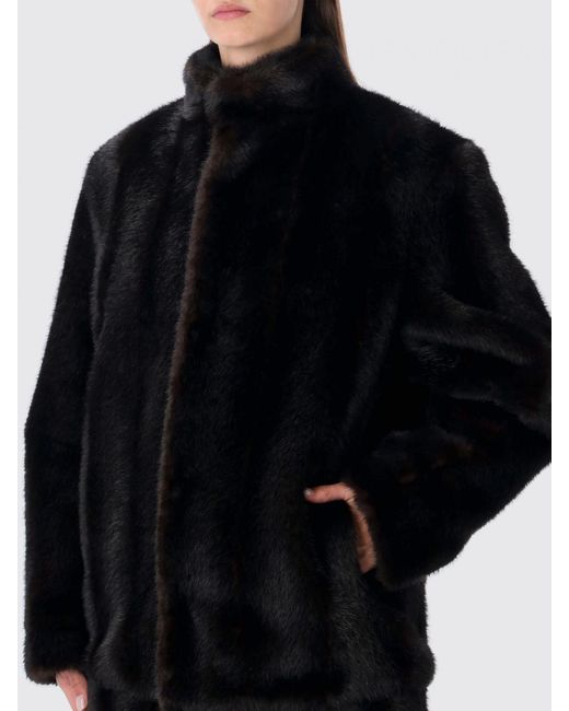 MM6 by Maison Margiela Black Coat