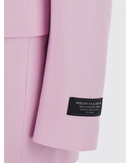 Chaqueta Mujer MSGM de color Pink