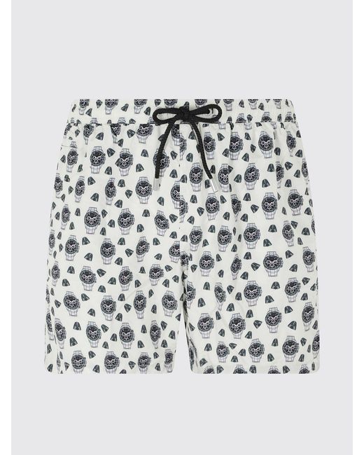 Mc2 Saint Barth Multicolor Printed Boxer Swim Trunks for men