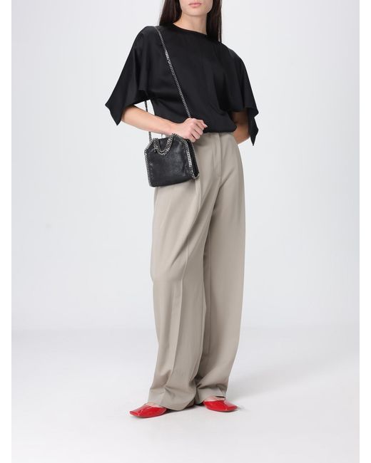 Stella McCartney Black Crewneck Blouse