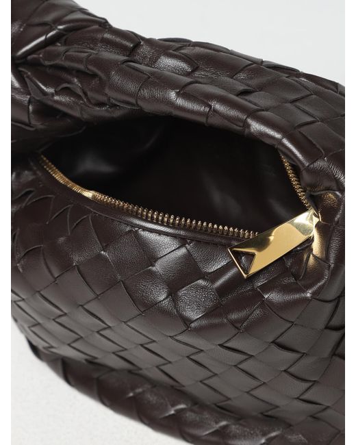 Bottega Veneta Black Jodie Mini Woven Leather Bag