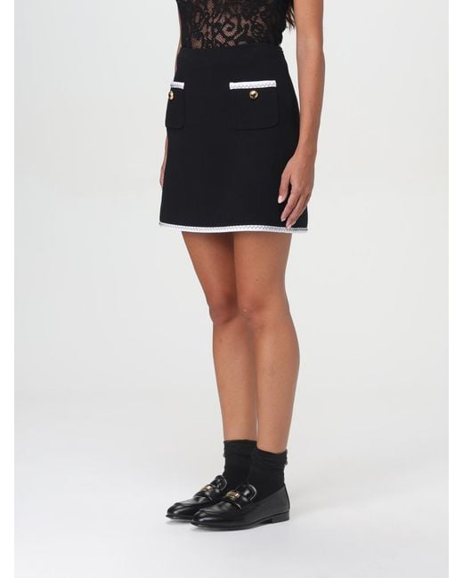Moschino Couture Black Skirt