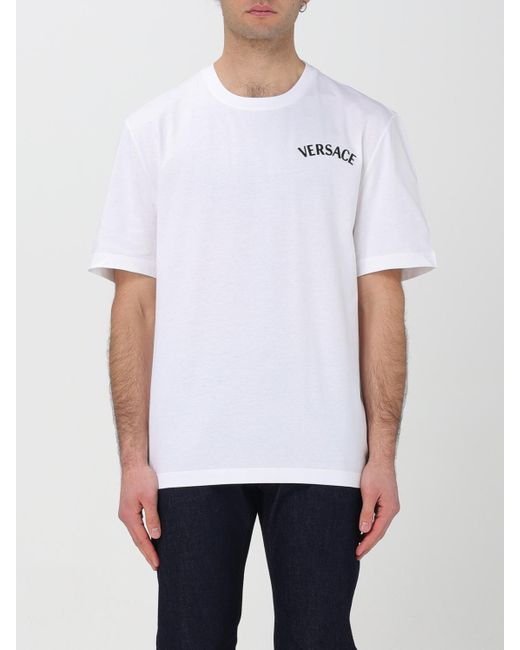 T-Shirt Homme Versace pour homme en coloris White