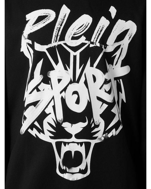 Philipp Plein Black Hoodie for men